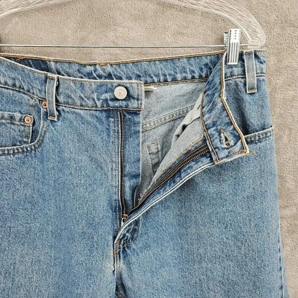 Levis Mens 505 Jeans 36x36 (36x29.5) Regular Fit Straight Leg VTG 90s USA Made